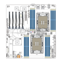 Carte mère de serveur/poste de travail MBD-X13DAI-T à double socket LGA4677, 5e/4e génération Xeon C741, 16 DIMM DDR5, 6 PCIe 5.0, double LAN 10 GbE, E-ATX