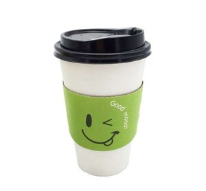 ปลอกถ้วยกระดาษร้อนแบบใช้แล้วทิ้งสุดหรู - Product Image 3