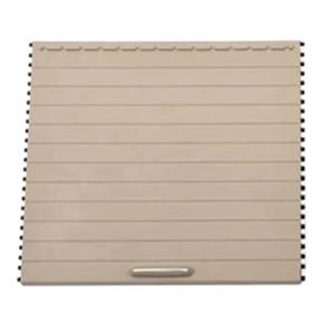 Plaque de tirage pour porte-gobelet Mercedes-Benz 1666805802 Beige Noir Console centrale Matériau ABS - Product Image 2