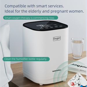 Fabrieksgroothandel SANTAFELL Nieuwe Stijl Mini Zuurstofconcentrator CE Gecertificeerd 1L Zuurstofcapaciteit Veilig Draagbaar Gebruik Zonder Toezicht W-23W - Product Image 3