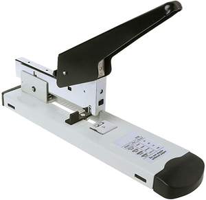 Sıcak Satış 100 Yaprak Ağır Hizmet Tipi Ofis Kağıdı Zımbalama Makinesi Metal Yapılı İşletme Okulu ve Belge Ciltleme İçin - Product Image 1