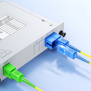 SC UPC ไฟเบอร์ออปติก Splitter เทปชนิด1X2 1x4 1x8 1x16 1x32 1x64คุณภาพสูงประสิทธิภาพมั่นคงสำหรับเครือข่ายบรอดแบนด์ FTTH - Product Image 1