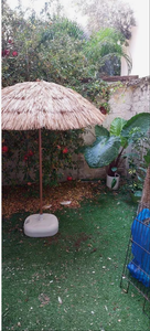 Parasol en paille simulée, parasol d'extérieur, villas dans les zones panoramiques, décoration intérieure, chaume portable, parasol de plage - Product Image 6