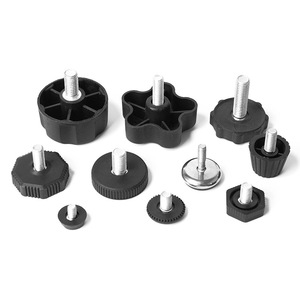 Fufan M6 Anti Slip Adjustable Furniture <b>Pads</b> 10mm Length For Table <b>Chair</b> Legs Compatible With Nuts And Plugs - Product Image 2