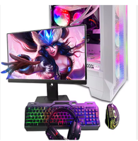 Pabrik i9 permainan tinggi komputer desktop dengan keyboard berkabel komputer rumah set dirakit RTX3070 3080 4070 4080 4090 gamier PC