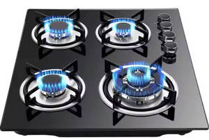 Газовая плита с 4 конфорками, 3.6 кВт, из нержавеющей стали, с электронным поджигом, на батарейках, портативная, класс энергоэффективности А, для дома и отелей - Product Image 6