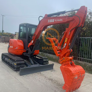 รถขุด U55-5ขนาดเล็ก5.5ตันมือสองจาก Kubota รถขุดเครื่องยนต์ดีเซลขนาด5.5ตัน - Product Image 2