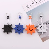 Porte-clés bateau forme logo imprimé cylindrique avec logo personnalisé Porte-clés flottant en mousse nautique EVA Materia