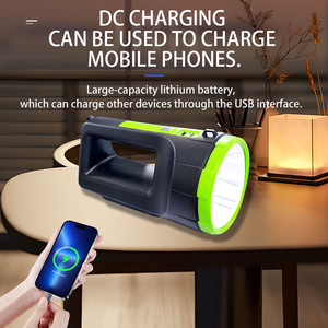 Super Bright Portable LED Torch <strong>Light</strong> Multifunctional <strong>Rechargeable</strong> Searchlight Outdoor Camping <strong>Emergency</strong> Solar Portable <strong>Light</strong> - Product Image 5