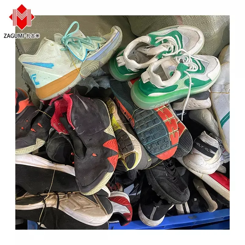 Factory Direct Supply Cheap Uk Second Hand Shoes Stock Used Basketball Shoes Men Branded Sneakers In Bale 