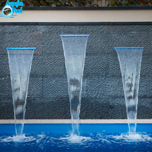 Minifuente de <span class=keywords><strong>agua</strong></span> de <span class=keywords><strong>cascada</strong></span> para jardín, cascadas de colores para exteriores - Product Image 1