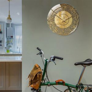 3D Acrylic Luxury Crystal Transparent Panel Wall <b>Clock</b> Living Room Dining Room Ramadan Decoration Simple Fashion Art Wall <b>Clock</b> - Product Image 2