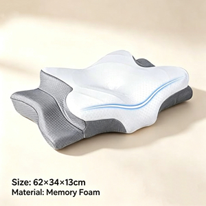<span class=keywords><strong>Almohada</strong></span> Ergonómica de Espuma Viscoelástica Refrigerante, 15 °   <span class=keywords><strong>Almohada</strong></span> de Soporte Cervical Contorneada para Alivio del Dolor y Sueño Fresco Durante Toda la Noche, Compatible con OEM - Product Image 3