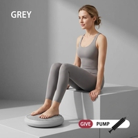 Disque d'équilibre anti-éclatement en PVC, coussin gonflable pour la stabilité, renforcement du tronc, rééducation, yoga, fitness, massage des pieds