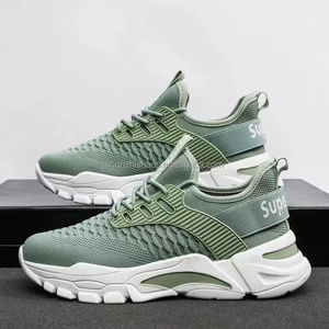 Henan Logo personnalisé chaussures de Baseball de sport pour hommes maille respirante et camel léger course à lacets fermeture saison d'automne quantité minimale de commande bas - Product Image 5