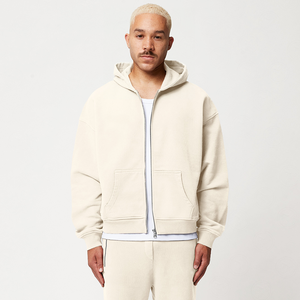 <span class=keywords><strong>Sweat</strong></span> <span class=keywords><strong>à</strong></span> <span class=keywords><strong>capuche</strong></span> vintage avec fermeture éclair pour hommes, logo personnalisé, design <span class=keywords><strong>à</strong></span> la mode 100% coton, sweats <span class=keywords><strong>à</strong></span> <span class=keywords><strong>capuche</strong></span> de qualité supérieure en <span class=keywords><strong>beige</strong></span> - Product Image 2