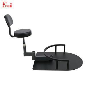 Silla de peluquero profesional de servicio pesado con elevación hidráulica y giro de 360 ° - Product Image 6