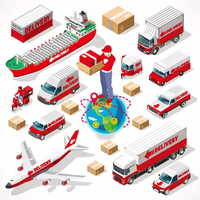 Services logistiques d'agent maritime de la Chine vers le Qatar
