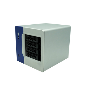 N5105 Mini ITX Nas PC con 4 bahías 8G DDR4 Ram y 128G SSD Mid Tower con ventilador Barebone PC - Product Image 5