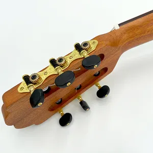 Cổ Điển Giá Rẻ 39 Inch Chất Lượng Cao Vân Sam Handmade Nhạc Cụ Cổ Điển Guitar Acoustic Để Bán
