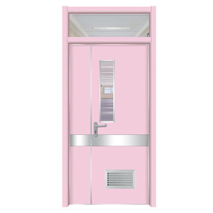 Cao cấp chất lượng Đại học văn phòng thép dễ dàng cài đặt hội trường đổi mới phòng cháy nghệ thuật Trường Học dự án phòng thí nghiệm cửa an toàn - Product Image 3