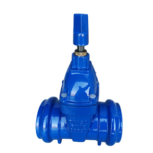 Volante DIN 3352 de hierro dúctil con doble encaje y extremo ranurado para tuberías de PVC - Product Image 2