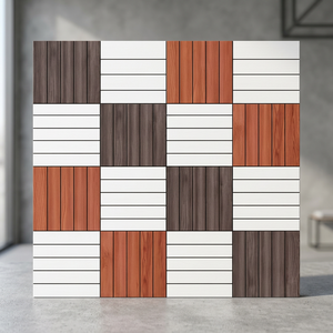 Carreaux de sol en céramique effet pierre brillants 300x300mm Hong Kong Mosaic pour cuisine et salle de bain - Design intérieur - Product Image 6