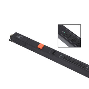 YESUN YS2018-3P-3D-US 메탈 서지 보호 360V-480V 18-소켓 랙 마운트 PDU (<span class=keywords><strong>3</strong></span> 상 125A 회로 차단기 포함) - Product Image 1