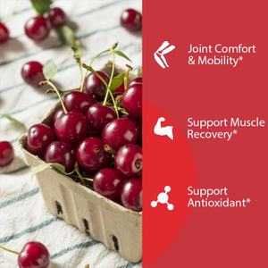 Cápsulas de Cereza Ácida OEM/ODM, Apoyo para la Salud de las Articulaciones y Antioxidante, 200 Unidades, Suministro para Más de 6 Meses, Sin Gluten, Sin OMG - Product Image 3