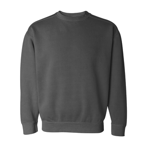 Sweat-shirt Streetwear en coton épais OEM ODM Logo personnalisé brodé Pull ample à col rond pour hommes - Product Image 3