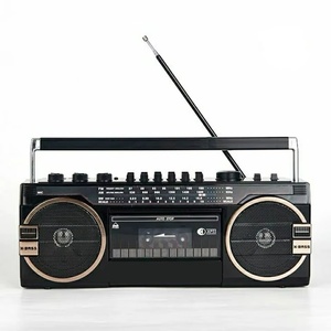 Factory Retro <b>Cassette</b> Boombox Portable Tape Recorder <b>Player</b> AM FM SW3 Radio USB Micro SD Card Home Outdoor Gift - Product Image 1
