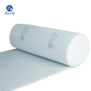 Qualified Factory Customized Size Air Filtration Ceiling Filter Cotton White Primary Effect Air Filter Media
