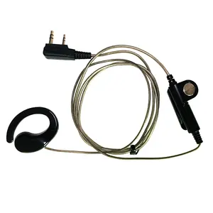 Factory Wholesale Wired Earphones Earbuds walkie talkie Headphone for baofeng two way radio for UV5R 888S TK3207 TK3107
