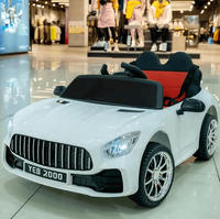 Auto Eléctrico para Niños de Fábrica, Auto de Juguete de Dos Plazas para Niños