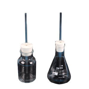 Simple apparatus for measuring atmospheric pressure; homemade simple barometer; conical flask; gas collecting bottle; tubing; - Product Image 1