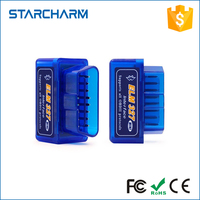 Escáner Automotriz Inalámbrico B02 Starcharm para ELM327 V2.1 Mini OBD II, Lector de Códigos con Soporte para Luz de Verificación del Motor, 9-16V