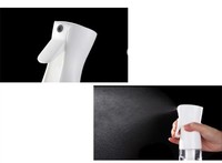 Vente directe usine – Pulvérisateur capillaire à brume ultra-fine 200ml 300ml, flacon PET dépoli, pulvérisation continue, pompe en plastique vide, échantillon gratuit