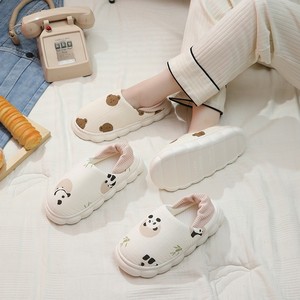 <span class=keywords><strong>Zapatos</strong></span> de Confinamiento con Banda Elástica, Transpirables, Antideslizantes, con Diseño de Dibujos Animados, Finos para Verano, para Mujeres Posparto, con Punta Cerrada - Product Image 2