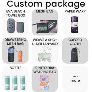 OEM personnalisé été bain serviettes nouveau design fruits séchage rapide sans sable serviette de plage jetable imprimé en gros serviette de plage - Product Image 3