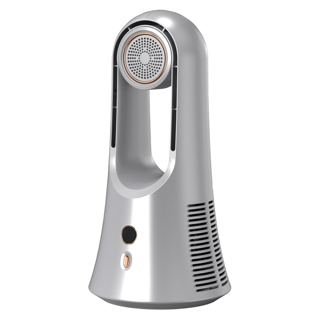Portable Aromatherapy Leafless Fan with USB & Battery Power 6-Speed for Home Bedroom Car Use