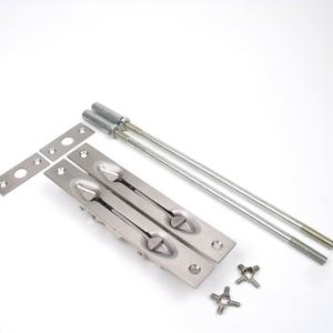 304 Roestvrij Staal Extension Flush <span class=keywords><strong>Bolt</strong></span> Veiligheid Deur Guard Lever Action Flush Klink Slide <span class=keywords><strong>Bolt</strong></span> <span class=keywords><strong>Lock</strong></span> - Product Image 1