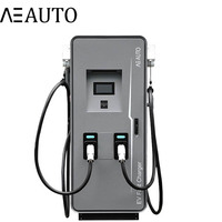 Estación de Carga para Vehículos Eléctricos DC CCS2 de 240 Kw, Carga Rápida, 380V, de Pie, Comercial, IP55, RFID, para Exteriores
