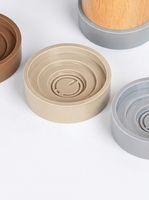 Protecteur en silicone pour coins de table et pieds de chaise, coussinets autocollants, accessoires de meubles, transparents et réglables, 55 mm, 4 pièces