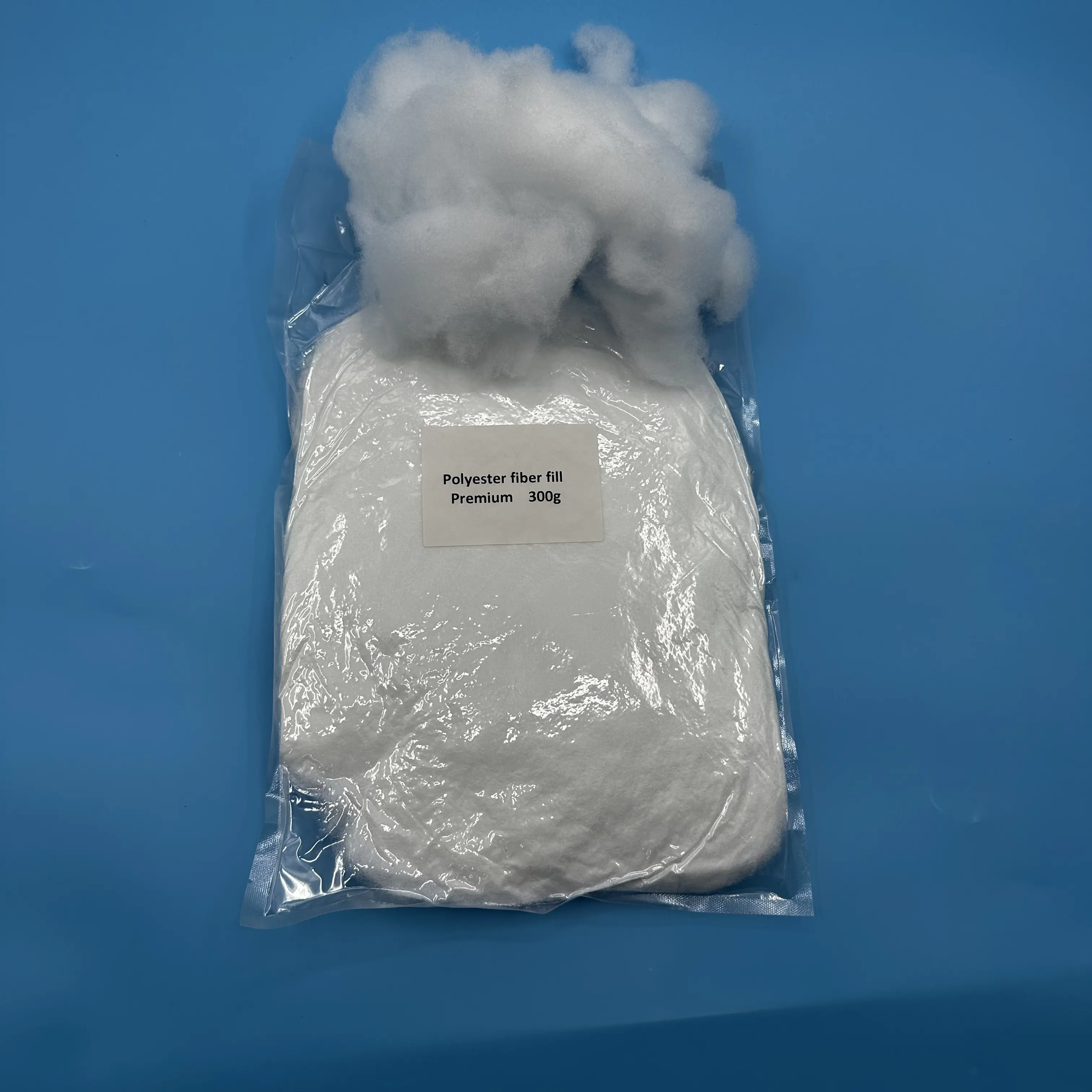 300g High Quality White PP Polyester Fiber Filling Premium 7D64 Fiber Stuffing Material