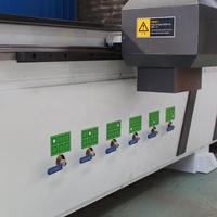Machine à découper en mousse PU de PVC, couteau oscillant, routeur CNC avec système de caméra CCD