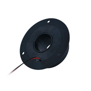 Anneau conducteur rotatif creux de type capuchon, trou traversant, ID 22mm, OD 49mm, petite puissance, 2 canaux, 2A, 0-240VAC/VDC, Or-Or - Product Image 4