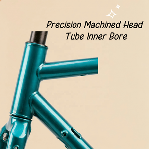 Cadre de vélo de route Worldcycle HL10CRMO en acier chromoly, 26 pouces, compatible avec les freins à disque, couleur personnalisée, cadre de vélo de ville vintage - Product Image 4