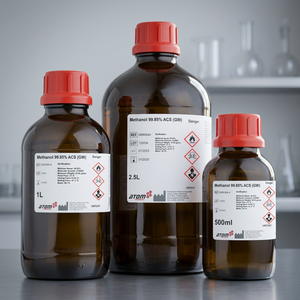 อะตอม เมทานอล 99.85% เกรดสารเคมี ACS ชนิดของเหลว สารละลายเคมี - Product Image 3