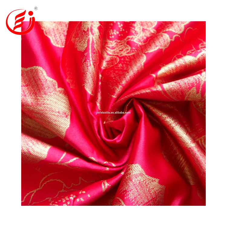 Наматрасник из ткани с золотым принтом, наматрасник из 100% полиэстера, трикотажный матрас из основовязанной ткани