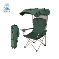 2025 Chaise de Camping Parasol Pliante Portable d'Extérieur Nouvelle, Fourniture d'Usine OEM, pour la Pêche, le Pique-nique, et comme Sac à Dos